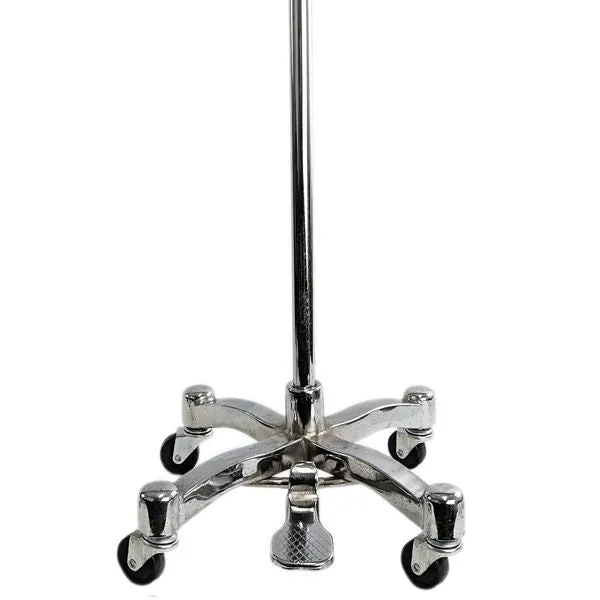 MA-025 Dressmaker Rolling Caster Dress Form Mannequin Chrome Base with Height Adjustable Pole
