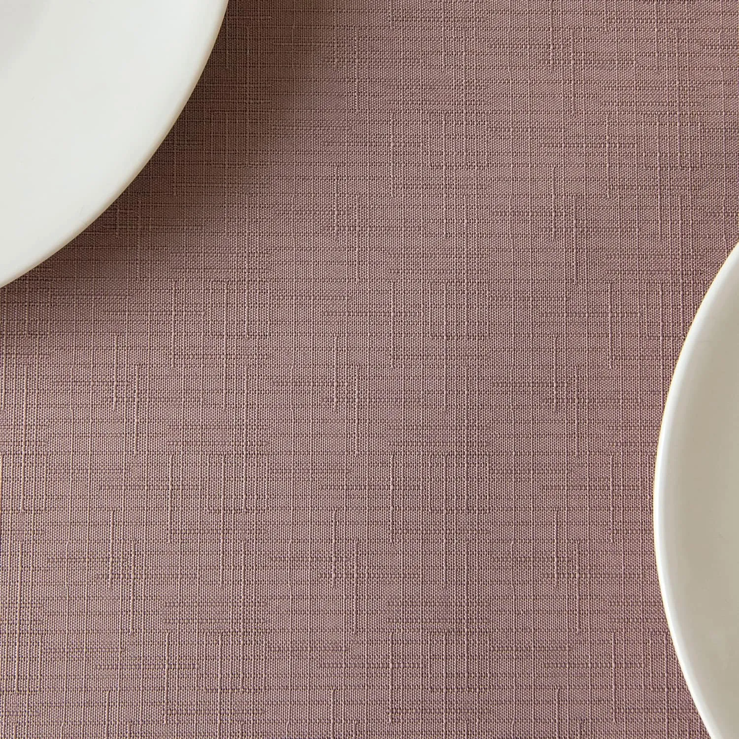 maxmill Square Tablecloth Slubby Texture Stain Resistant Waterproof Wrinkle Resistant Washable Soft Table Cloth, Decorative Fabric Table Cover for Dining Room Dinner Party, 52 x 52 Inch, Dusty Pink