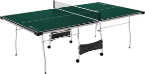 MD Sports Table Tennis Tables Multiple Styles Ping Pong Tables, Foldable for Easy Storage with Nets Included, Perfect for Family Game Rooms