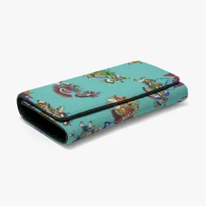 Men's Fancy Dancers Eggshell Blue Foldable Wallet