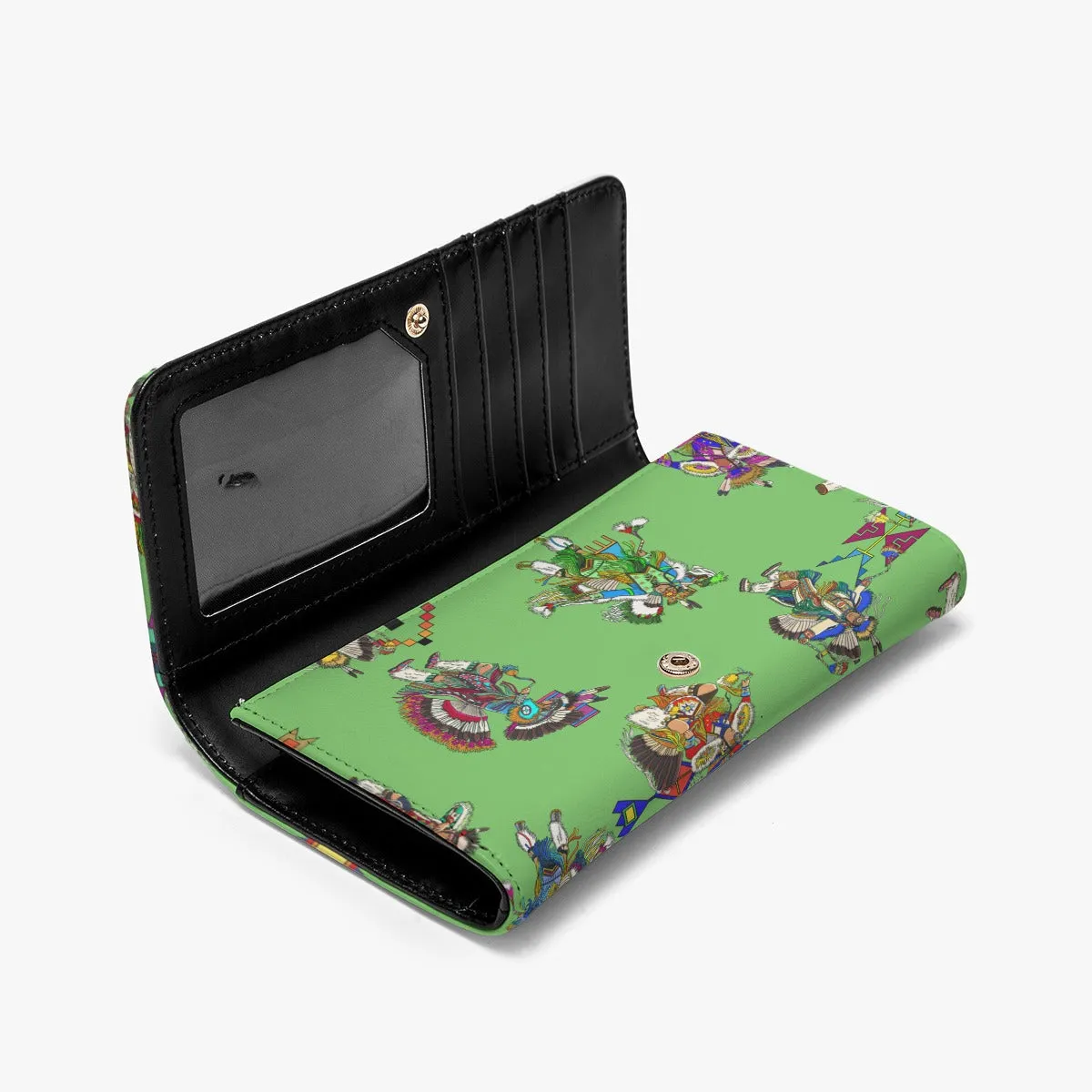 Men's Fancy Dancers Grass Foldable Wallet