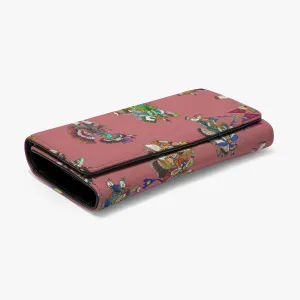 Men's Fancy Dancers Terra Cotta Foldable Wallet