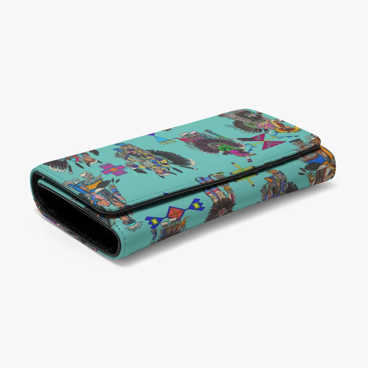 Men's Tradish Dancers Eggshell Blue Foldable Wallet