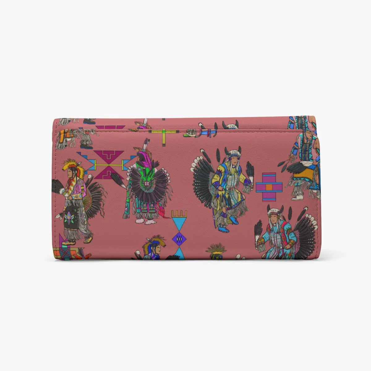 Men's Tradish Dancers Terra Cotta Foldable Wallet
