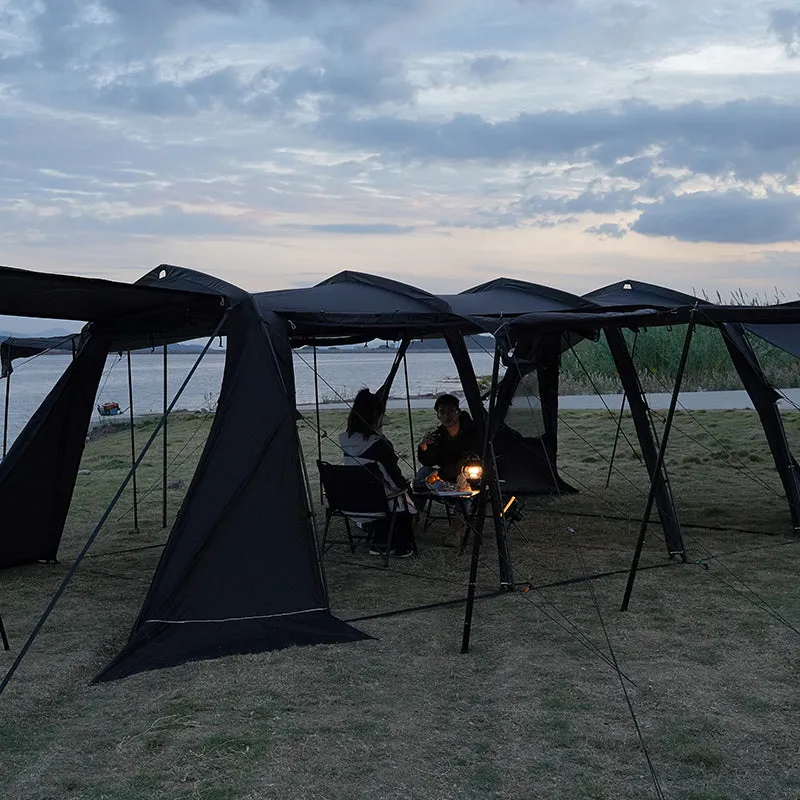 Mobi LS and Effortless with 4 Tent Tent Experience Connected Spacious for Garden Tunnel Inner Instant access Camping
