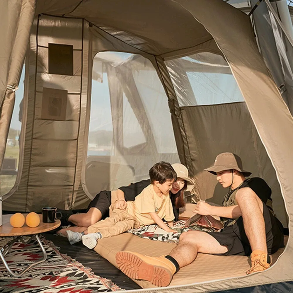 Mobi LS and Effortless with 4 Tent Tent Experience Connected Spacious for Garden Tunnel Inner Instant access Camping