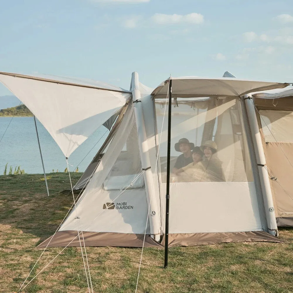 Mobi LS and Effortless with 4 Tent Tent Experience Connected Spacious for Garden Tunnel Inner Instant access Camping