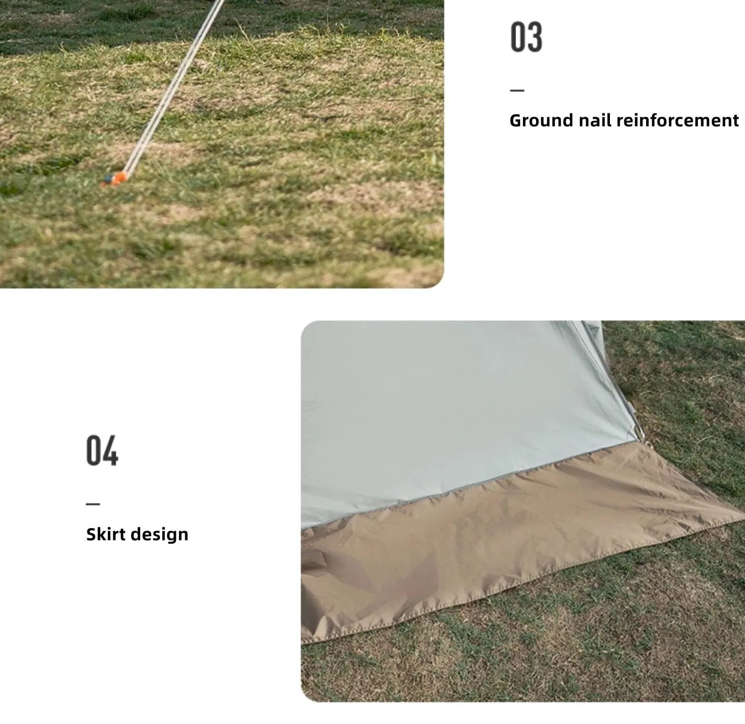 Mobi LS and Effortless with 4 Tent Tent Experience Connected Spacious for Garden Tunnel Inner Instant access Camping