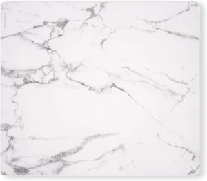 modern-twist 14 x 16 Silicone Placemat, BPA, PVC-Free Table Mat, Dishwasher Safe, Marble Print in Gray, Pack of 1