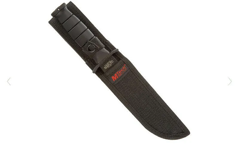 MTechUSA Rescue Team Fixed Blade Military Tanto Blade Full Tang Knife 6Q0-MT-113
