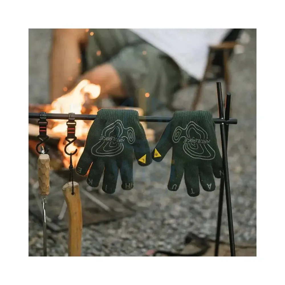 Naturehike Heat Resistant Gloves - Pale Green