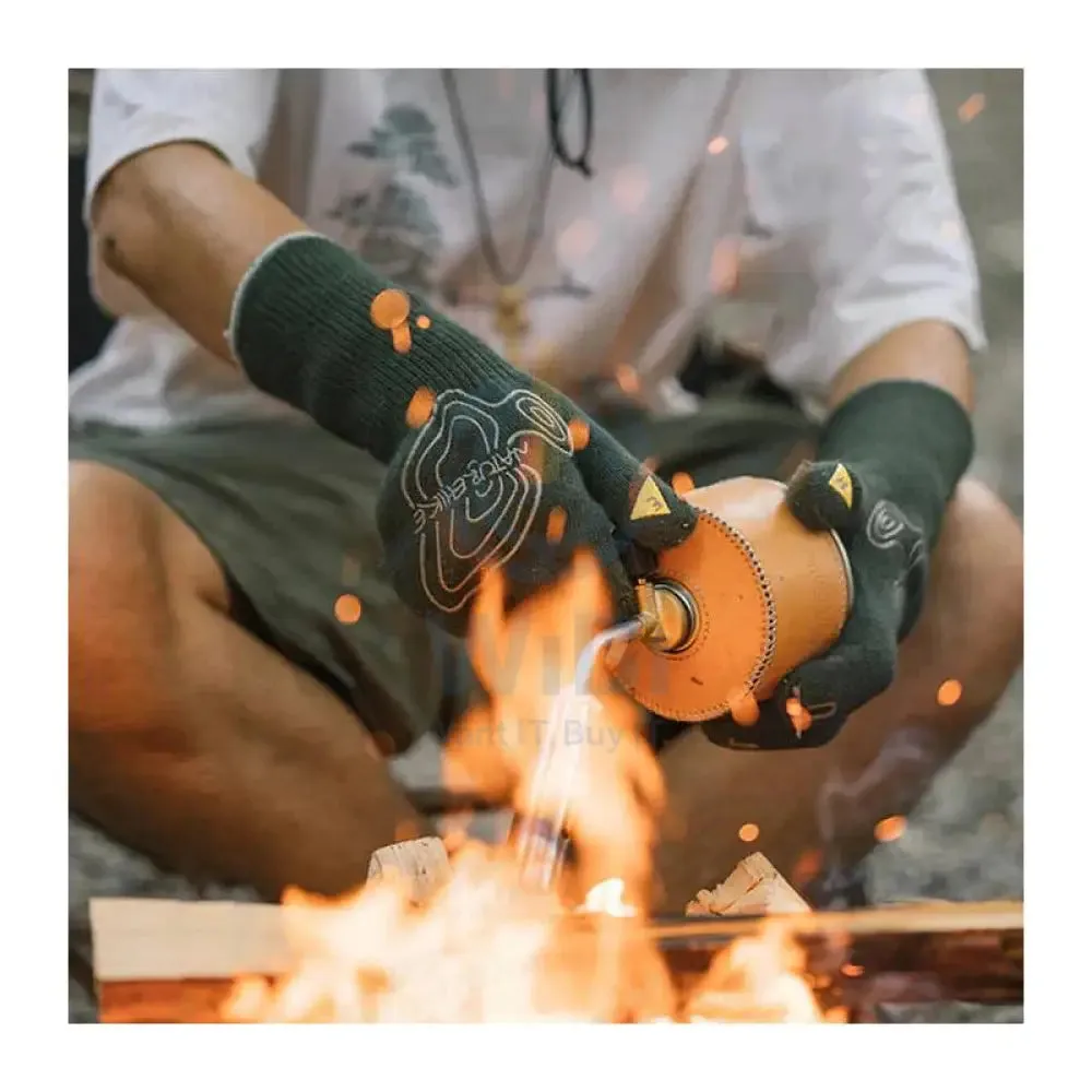 Naturehike Heat Resistant Gloves - Pale Green