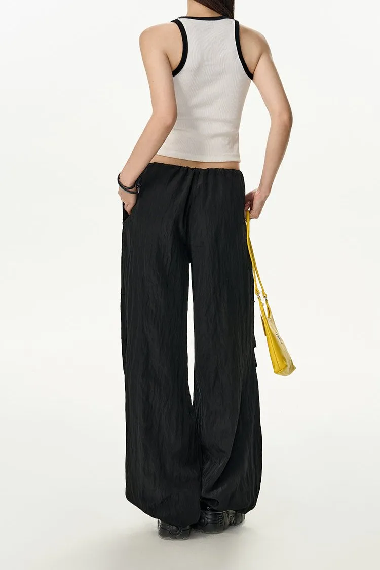 [NAWS] Drawstring  paratrooper pants