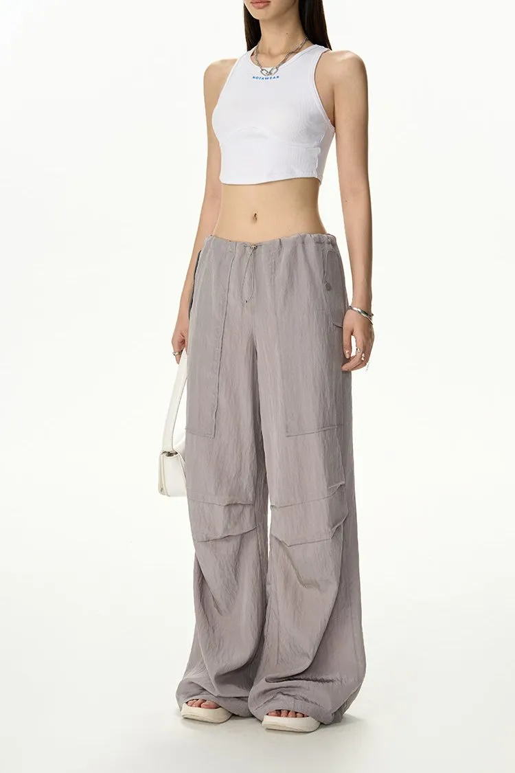 [NAWS] Drawstring  paratrooper pants