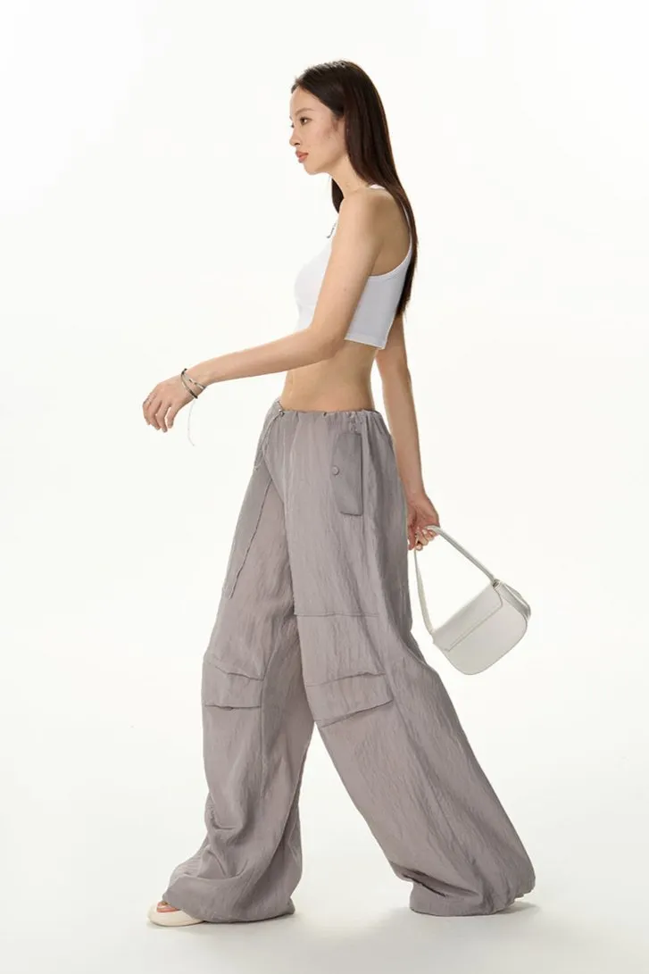 [NAWS] Drawstring  paratrooper pants