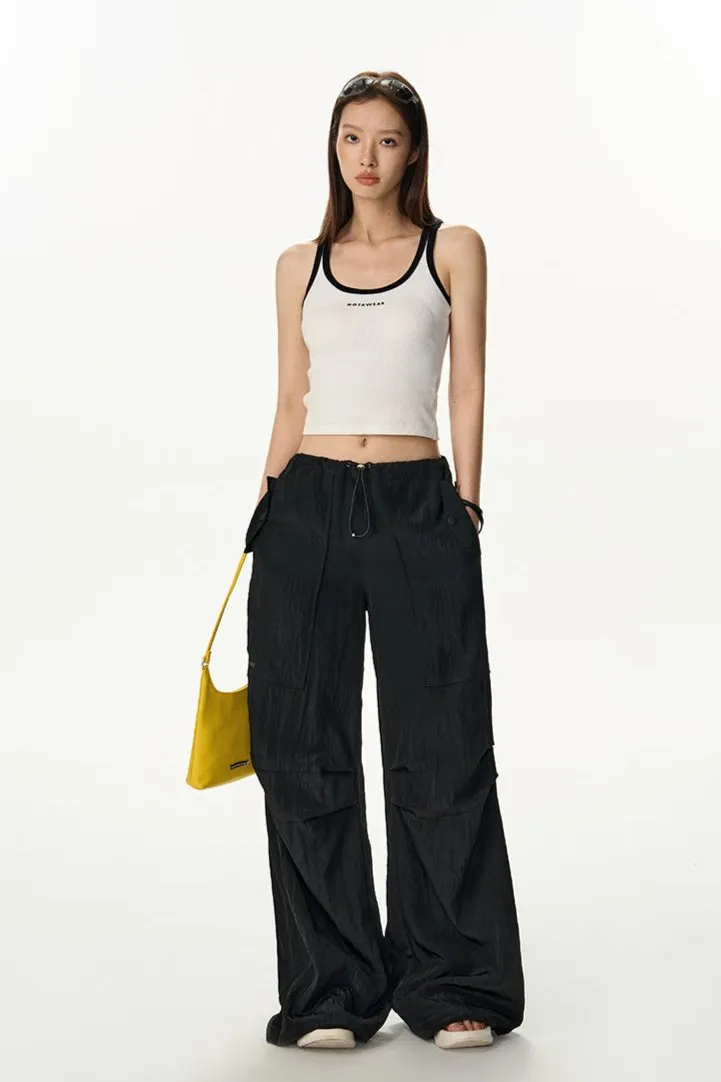 [NAWS] Drawstring  paratrooper pants