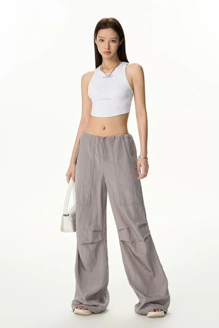 [NAWS] Drawstring  paratrooper pants
