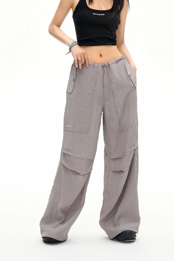 [NAWS] Drawstring  paratrooper pants