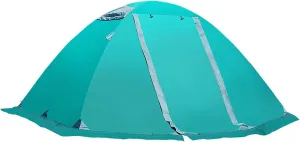 NIEH Double-Layer Aluminum Pole Camping Tent, rain, Snow and Windproof Professional Mountaineering Four Seasons Tent, Outdoor Vacation Picnic