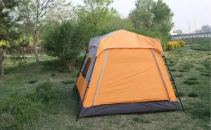 NIEH Tent Windproof Waterproof Camping Tent 5-8 Person Camping Tent Quick Opening Tents Sun Shelter Waterproof Compatible with Outdoor Sports Hiking Travel Outdoor Camping Supplies Easy Large
