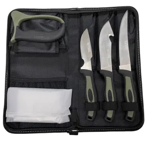Old Timer Lightweight Field Dressing Kit with Hand Sharpener and Storage Case