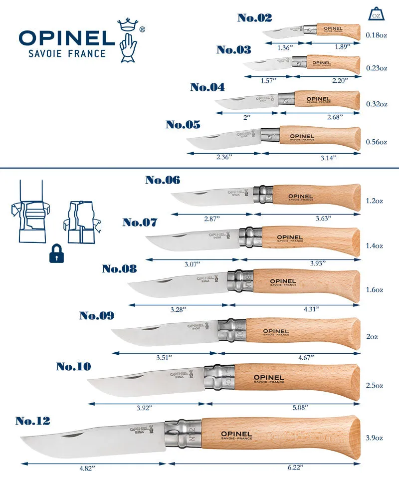 Opinel Traditional Knife No. 07