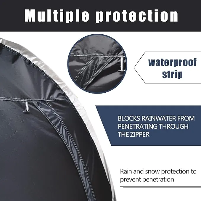 Outdoor Bike Covers Storage Shed Tent,210D Oxford Thick Waterproof Fabric, outdoor