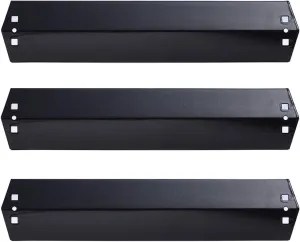 P9505A(3-Pack) Porcelain Steel Heat Plate,Heat Shield, Heat Tent for Chargriller Charcoal 3001, 3008, 3030, 4000, 5050, 5252, 5650 Gas Grill