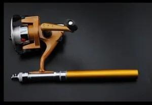 Pen Pole Suit, Mini Spinning Wheel Fishing Rod, Telescopic Short Fishing Set