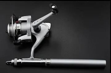 Pen Pole Suit, Mini Spinning Wheel Fishing Rod, Telescopic Short Fishing Set