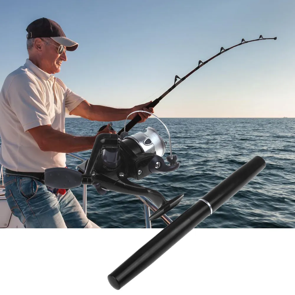 Pen Sized Fishing Rod Reel Combo Pole