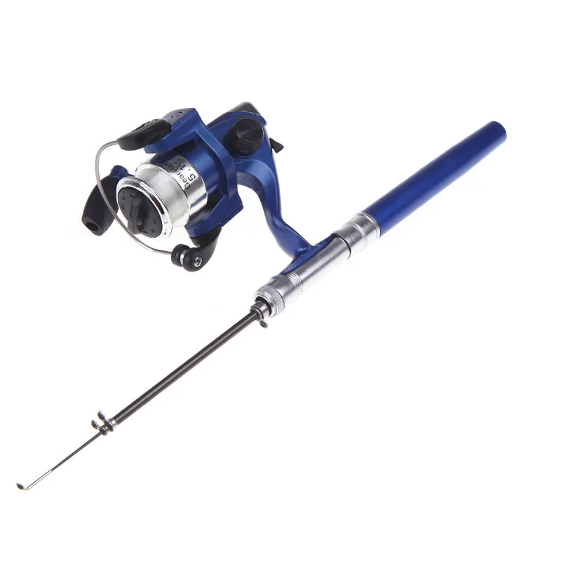 Pen Sized Fishing Rod Reel Combo Pole