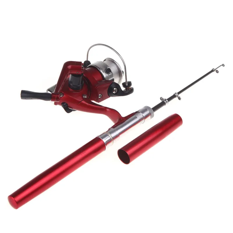 Pen Sized Fishing Rod Reel Combo Pole
