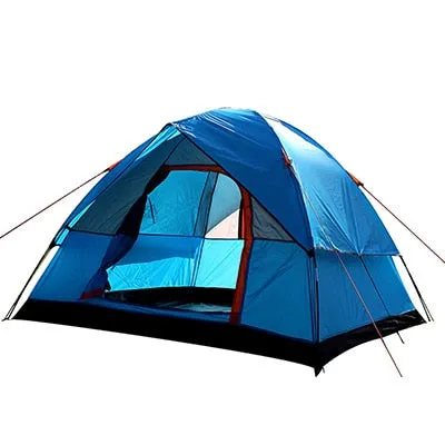 Personalized assistance Three Family Adventure Wholesale deals Tent and Outdoor Layer for Double Resistant Fishing, Hunting Party Weather Camping Person 200*200*130cm
