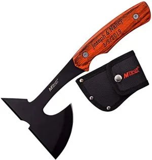 Personalized Laser Engraved Axe 9" Overall Gifts for Men, Anniversary (MT-600PK)