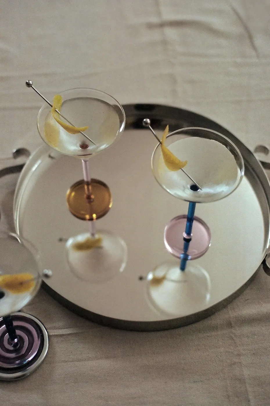Piano Cocktail Glasses