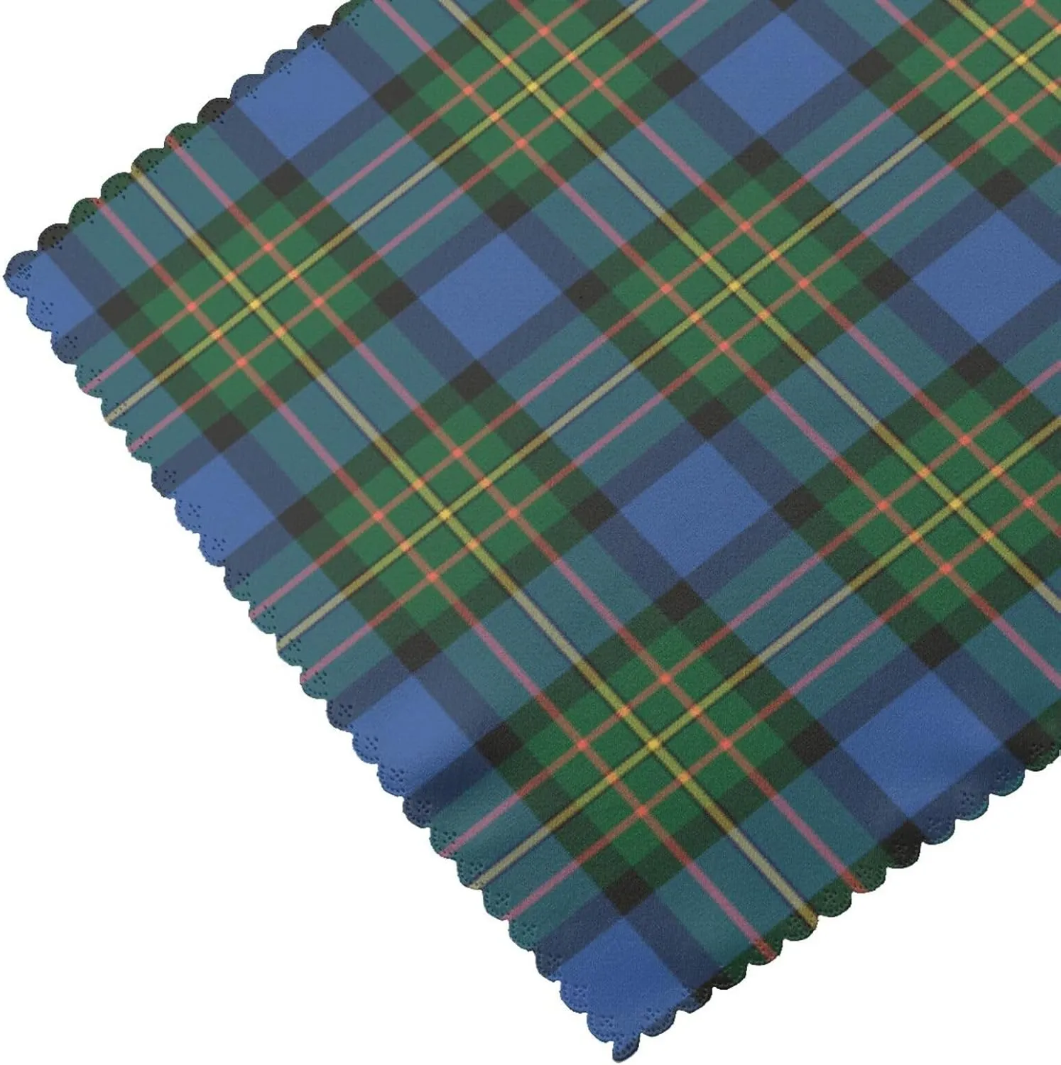 Placemats for Dining Table Set of 4, Maclaren Ancient Tartan Place Mats Heat Resistant Washable Kitchen