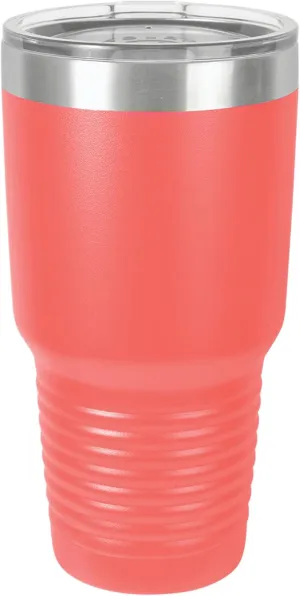 Polar Camel 30 oz. Stainless Steel Vacuum Insulated Tumbler (Coral)