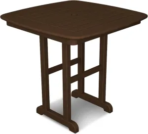 POLYWOOD® Nautical Dining Table, Mahogany