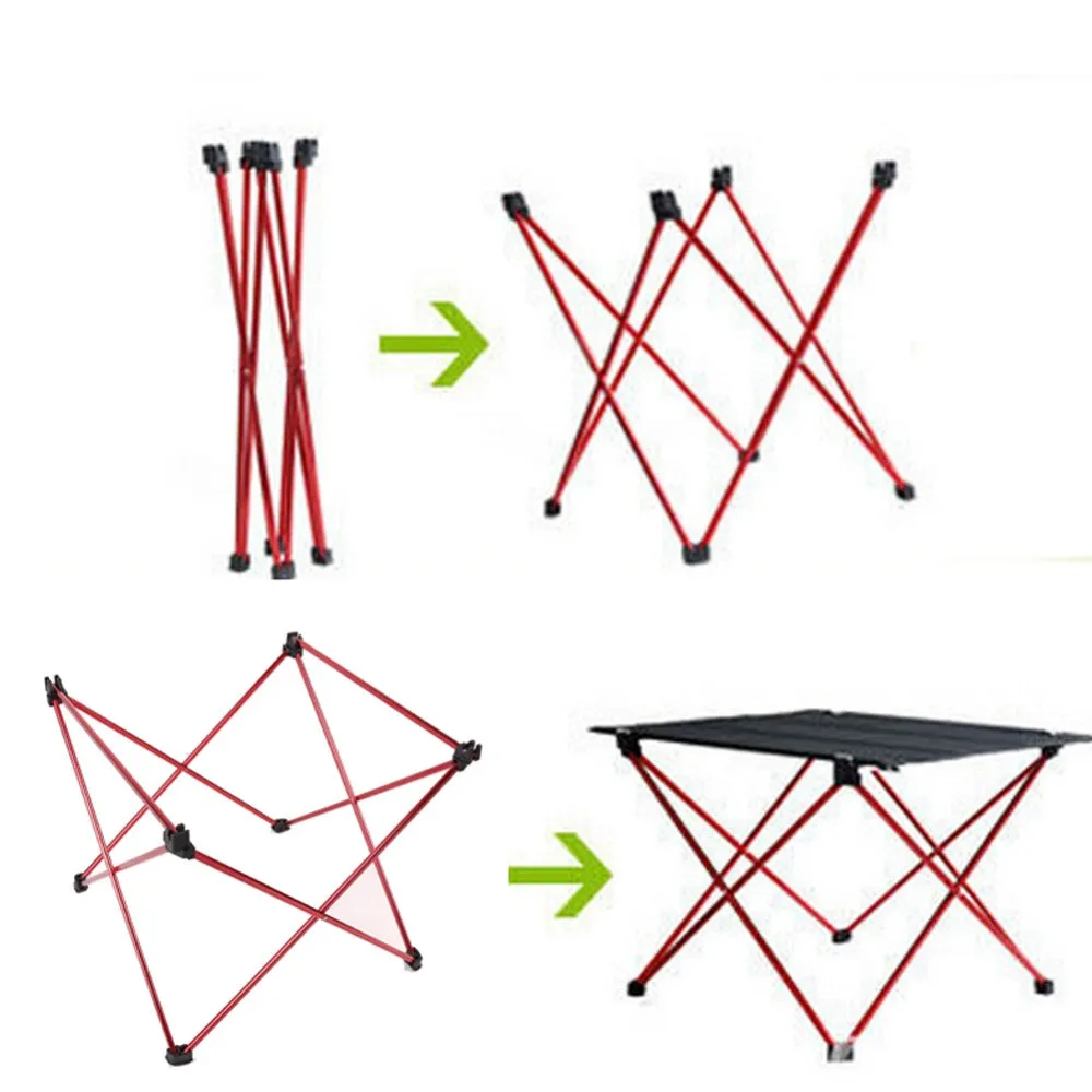 Portable Foldable Table Aluminium Alloy