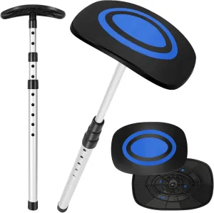 Portable Golf Travel Bag Support Pole, Umbrella Anti-Impact Support Cover Protector and Aluminum Alloy Rod, Golf Club Travel Bag Support System Protect Clubs from Impact, Blue