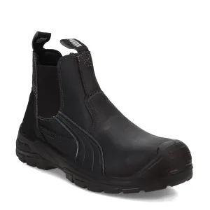 PUMA Men's Tanami Black Mid Industrial Shoe, 13