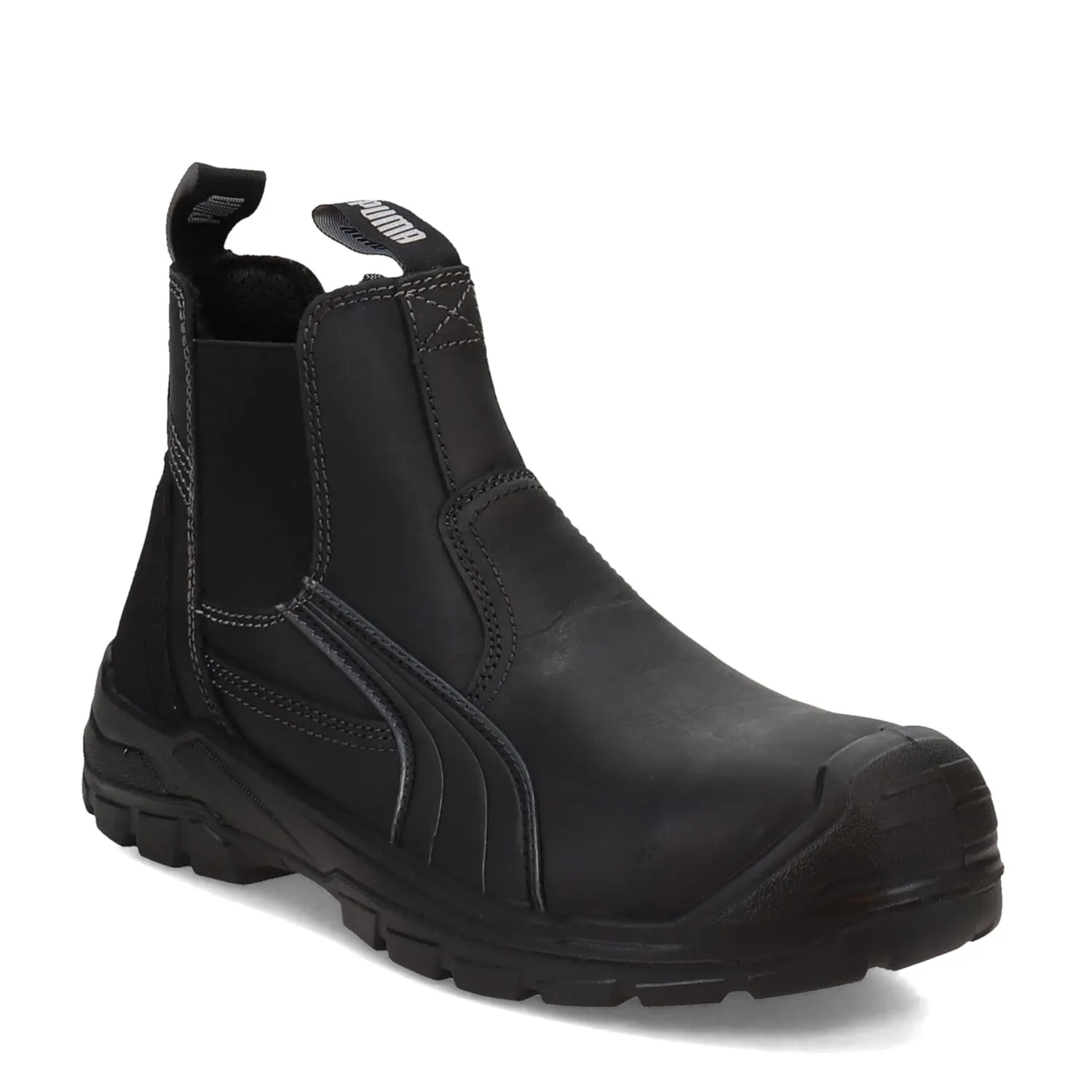 PUMA Men's Tanami Black Mid Industrial Shoe, 13