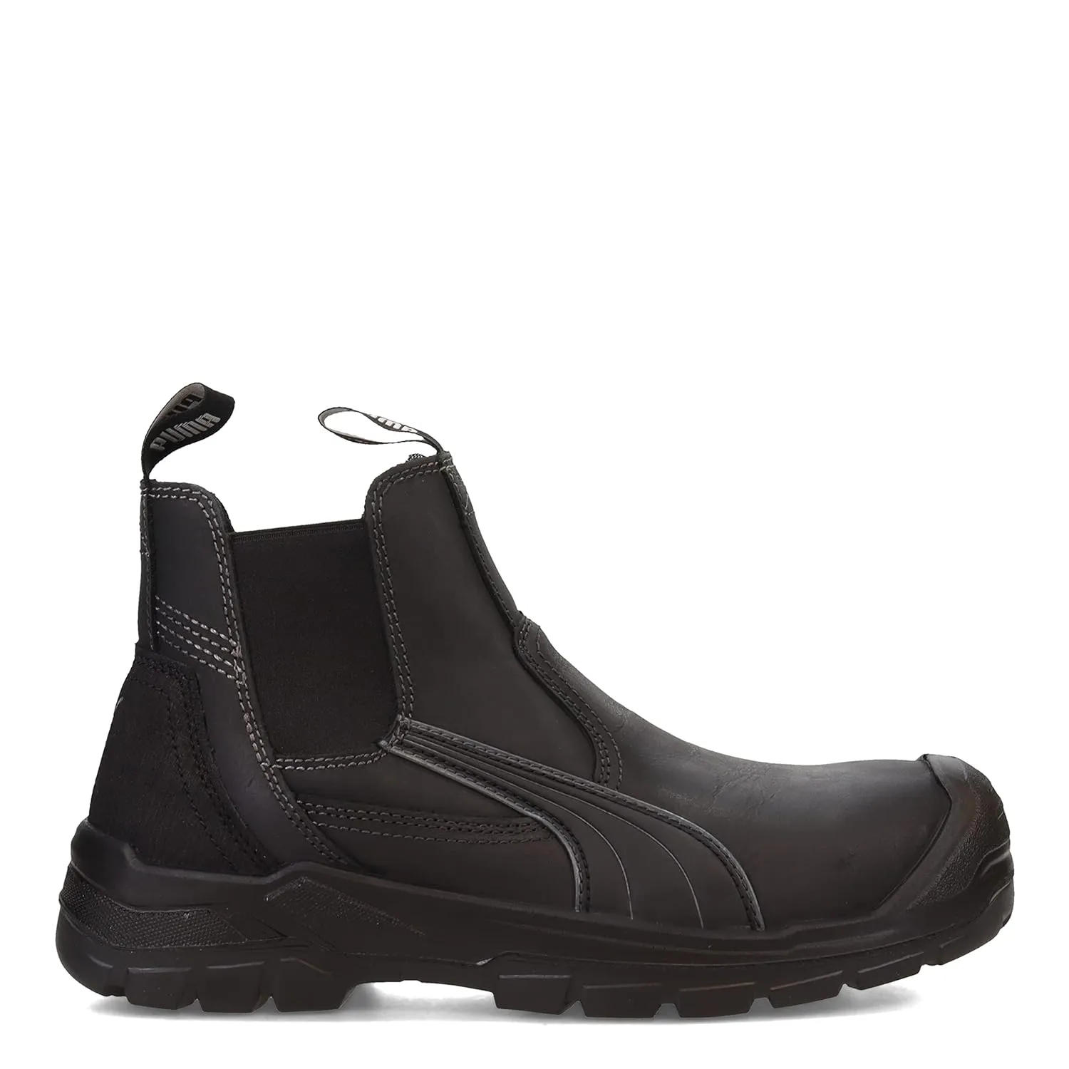PUMA Men's Tanami Black Mid Industrial Shoe, 13