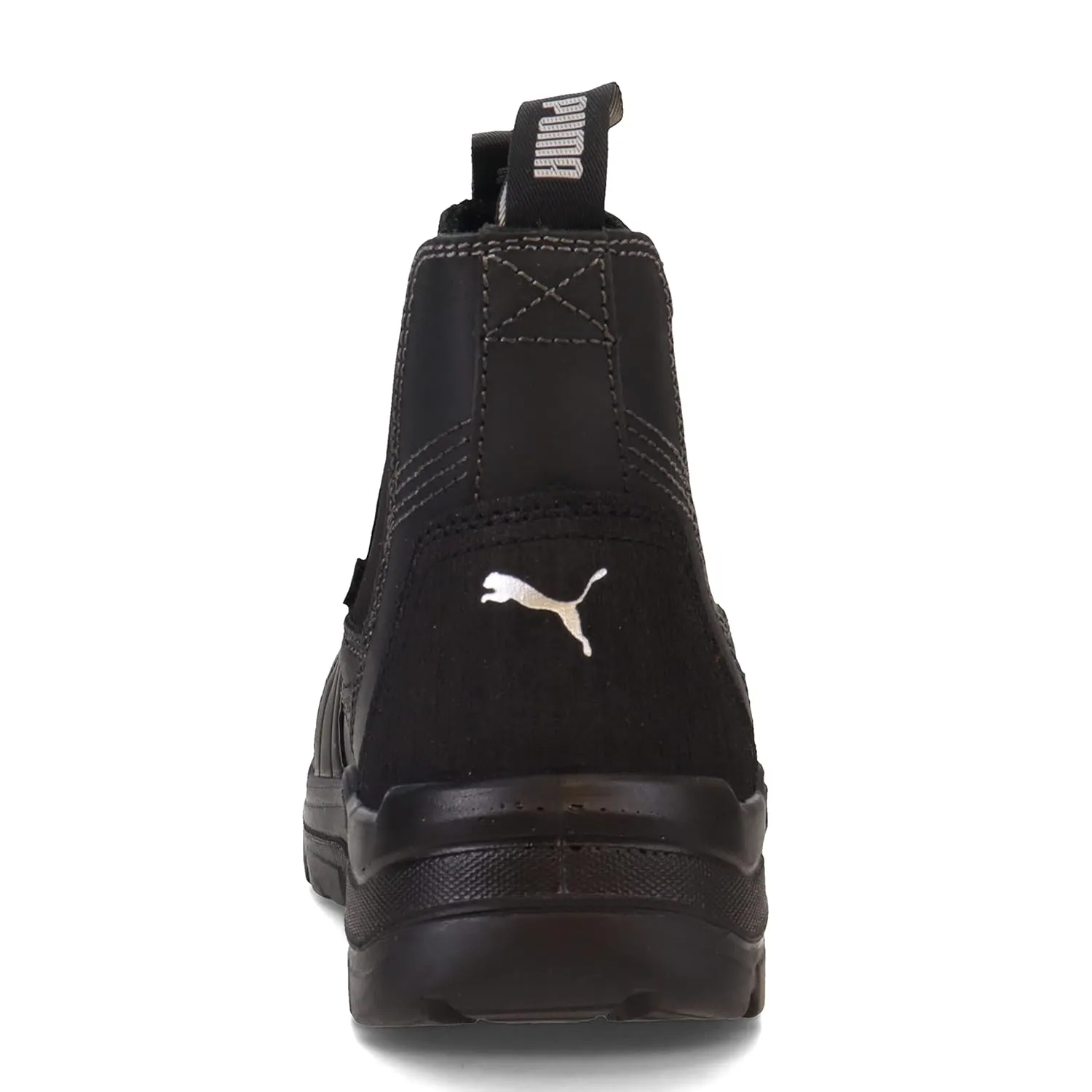 PUMA Men's Tanami Black Mid Industrial Shoe, 13