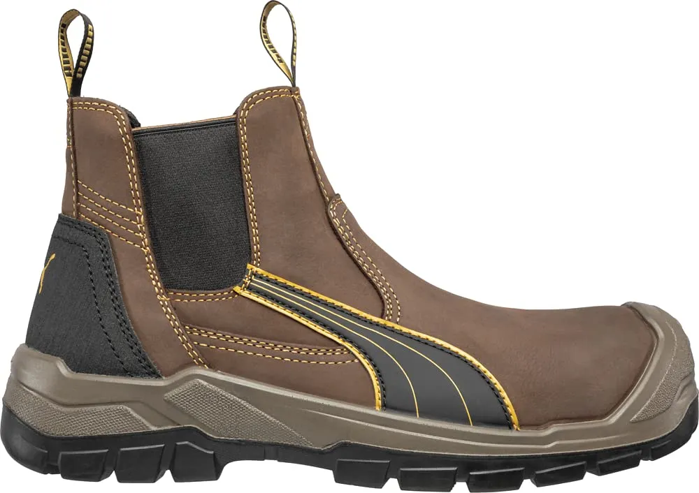PUMA Men's Tanami Brown Mid Industrial Shoe, 11