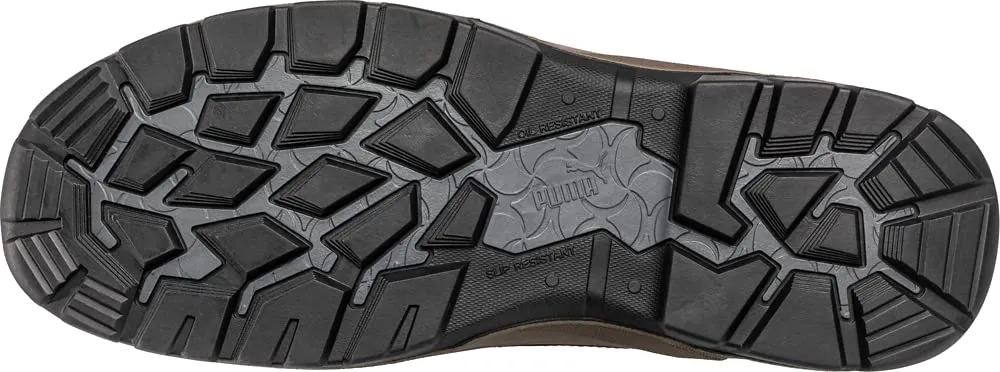 PUMA Men's Tanami Brown Mid Industrial Shoe, 11