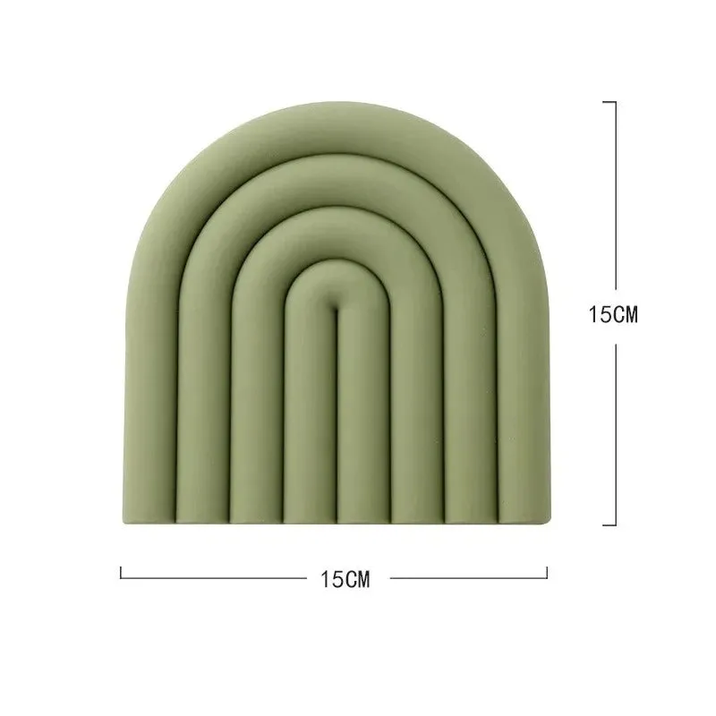 Rainbow Silicone Table Mat