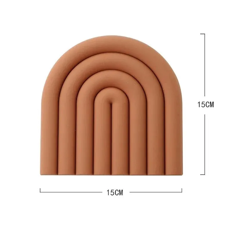 Rainbow Silicone Table Mat