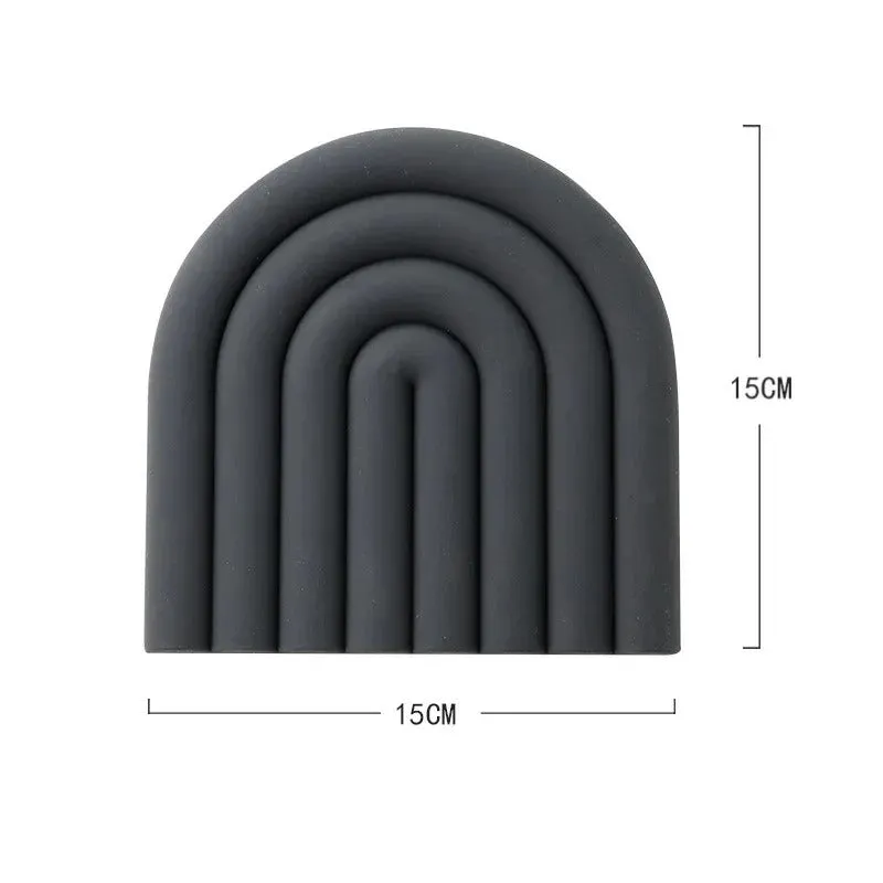 Rainbow Silicone Table Mat
